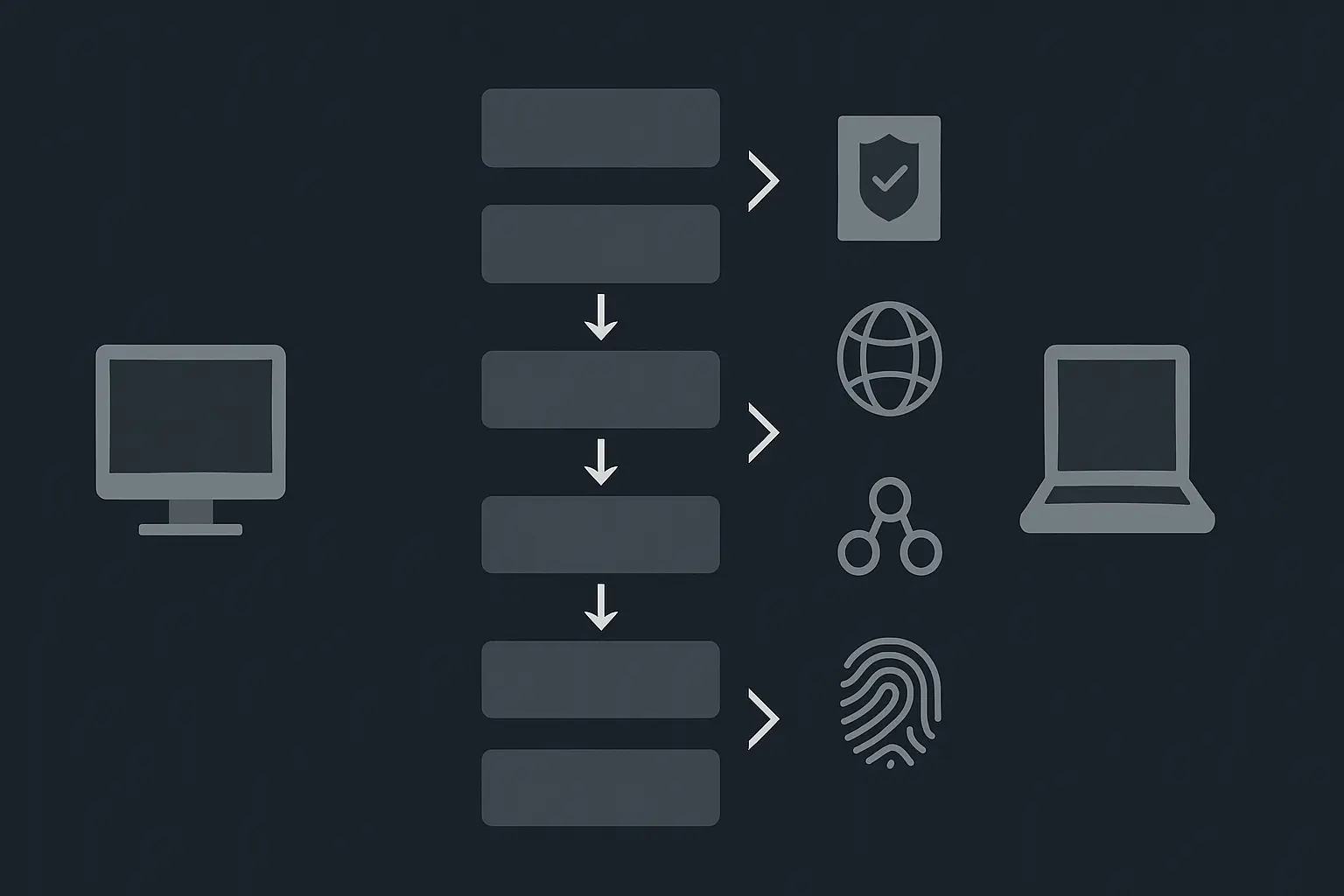 Nahaufnahme eines Sensor-Servers mit Dual-NIC und Switch-Verkabelung für Packet Capture.