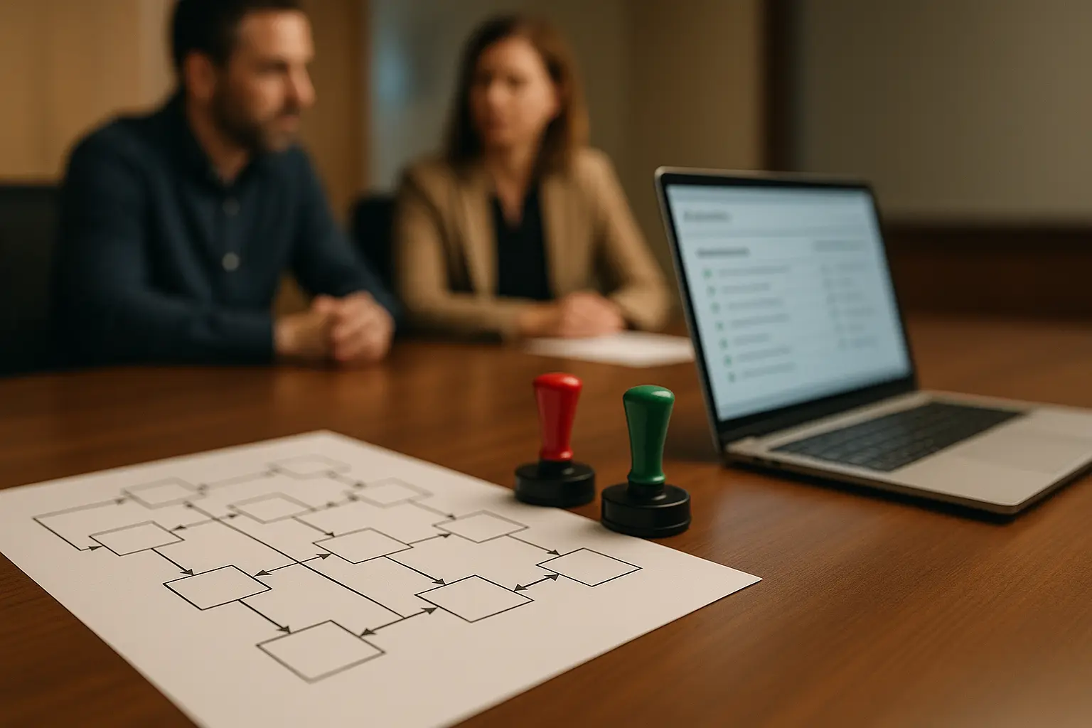 Audit-Workshop mit Architekturdiagramm zu Drittanbieter-Abhängigkeiten und Vertragsprüfung