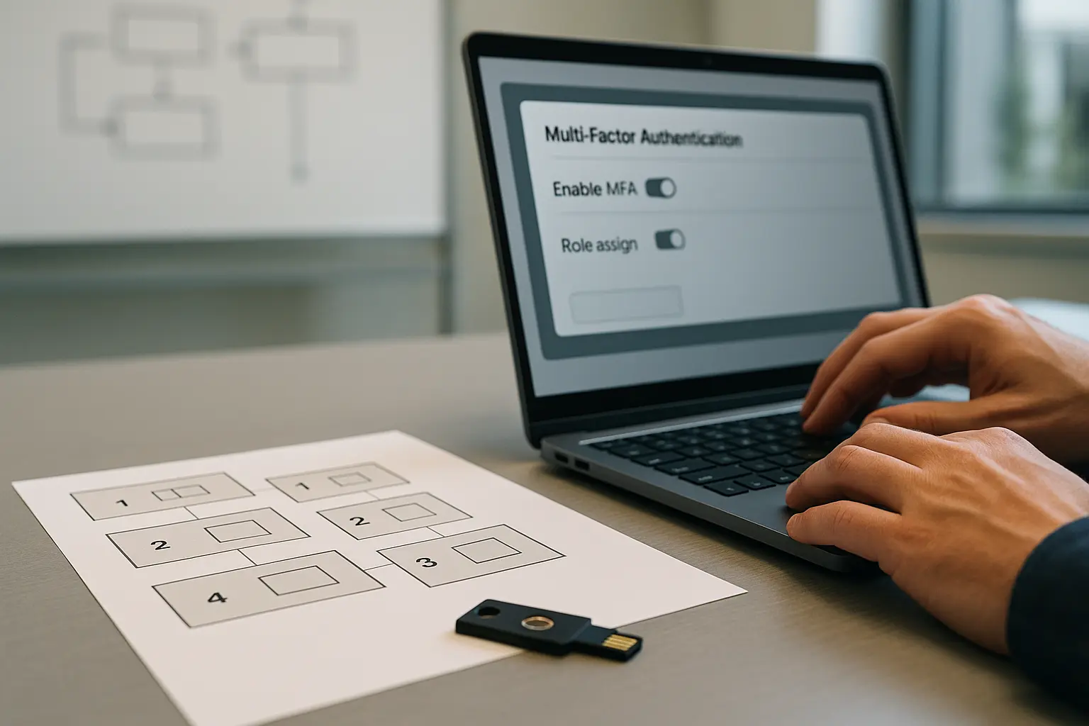 Konfiguration von MFA und Rollensteuerung als Teil von IAM-Controls für Cloud-Services