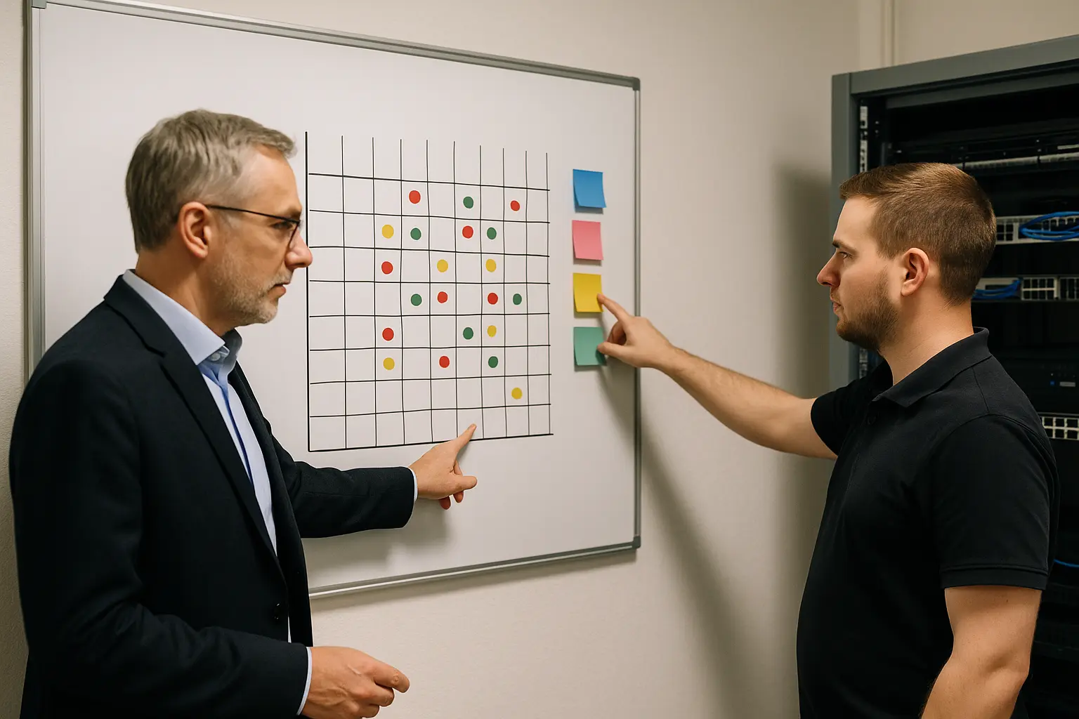 IT-Workshop mit textfreier Qualifikationsmatrix als Grundlage für rollenbasiertes Zertifizierungsmodell